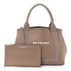 Sac a main cuir navy cabas s