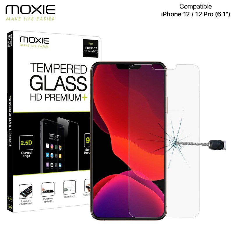 Verre trempe iPhone 12/12pro glass2.5dip12