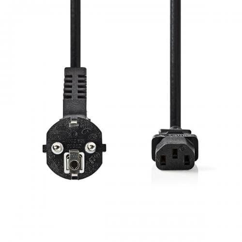 Cable alim tripolaire 2m noir 803714