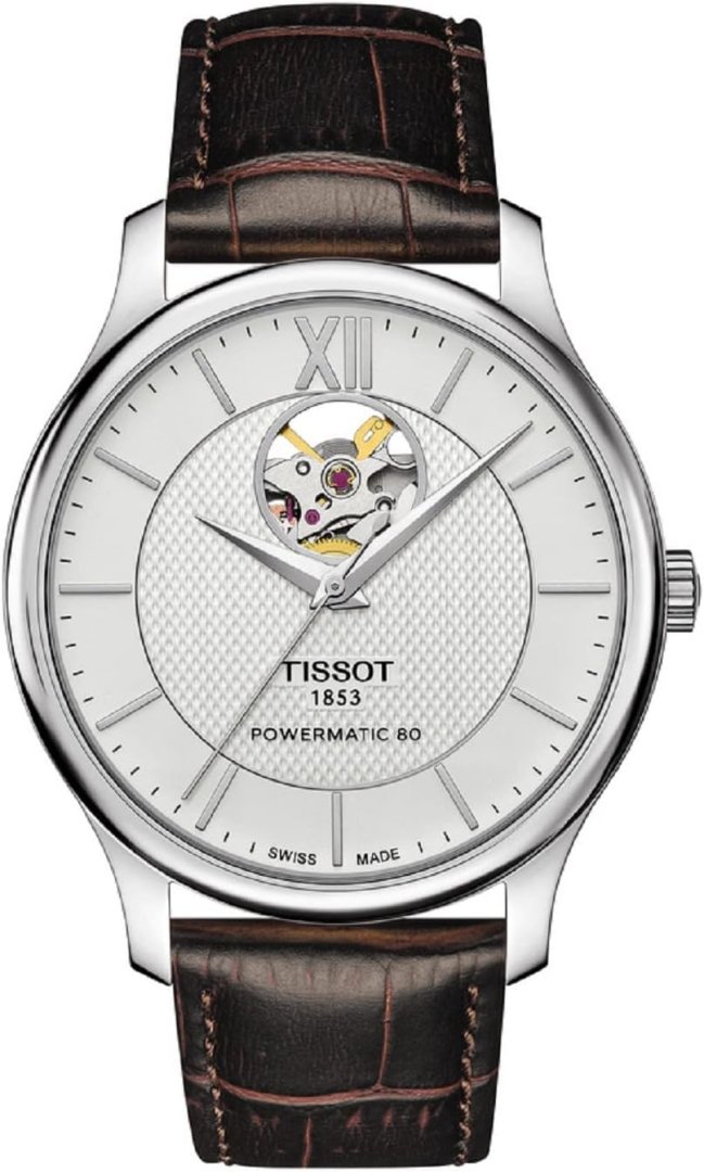 Montre powermatic 80 t063907a open heart 40mm