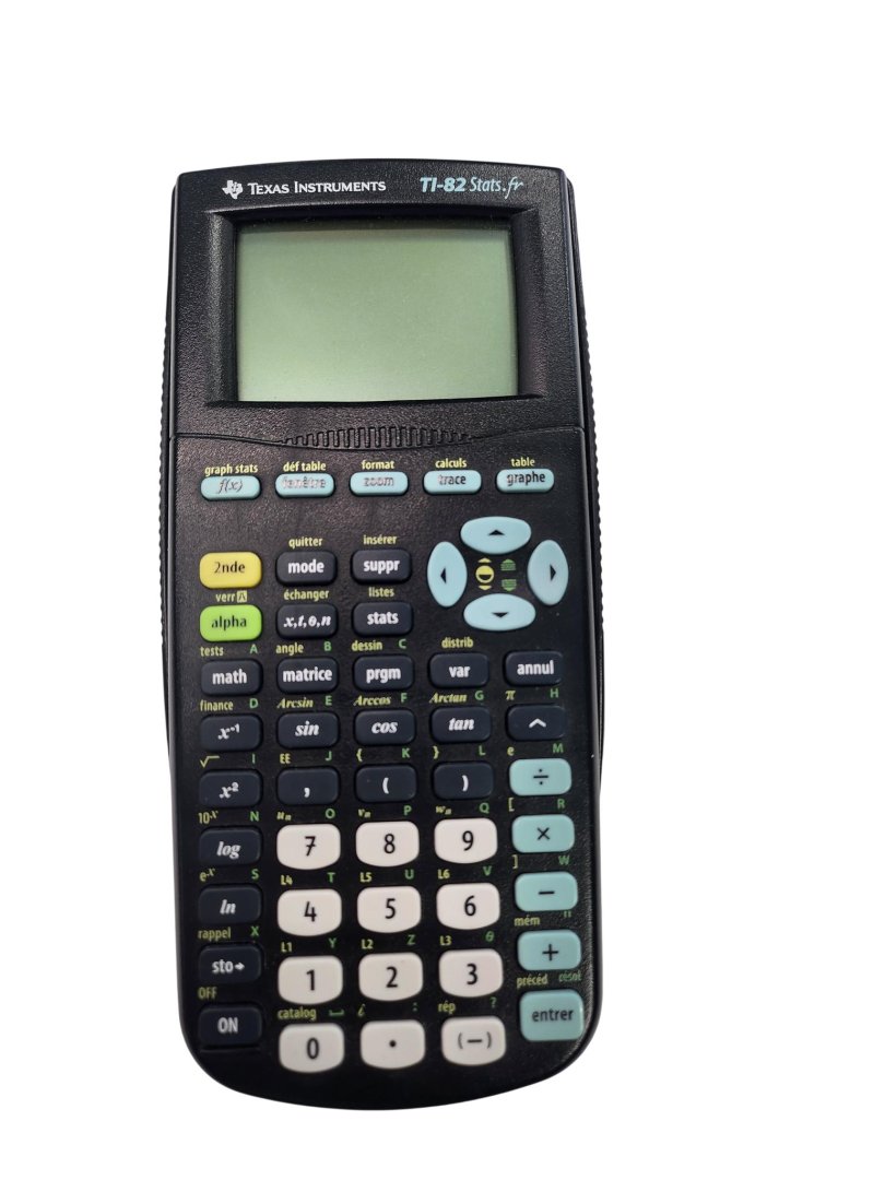 Calculette ti-82 stats