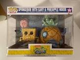 Pop spongebob with gary & pineapple house
