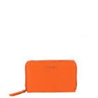Maroquinerie portefeuille orange