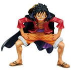 Figurine luffy acroupi 140x200cm