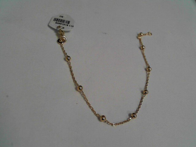 Bracelet p/or maille/boules 920015-18