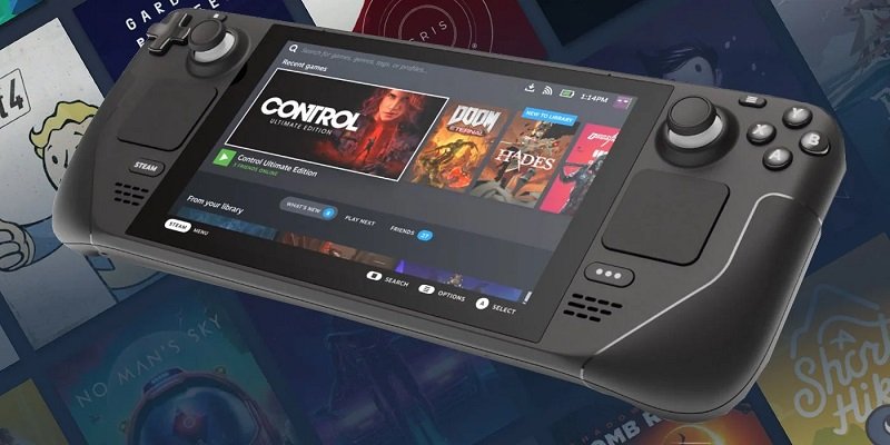 Console steamdeck lcd