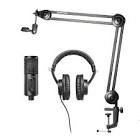 Pack micro + casque atr2500x-usb
