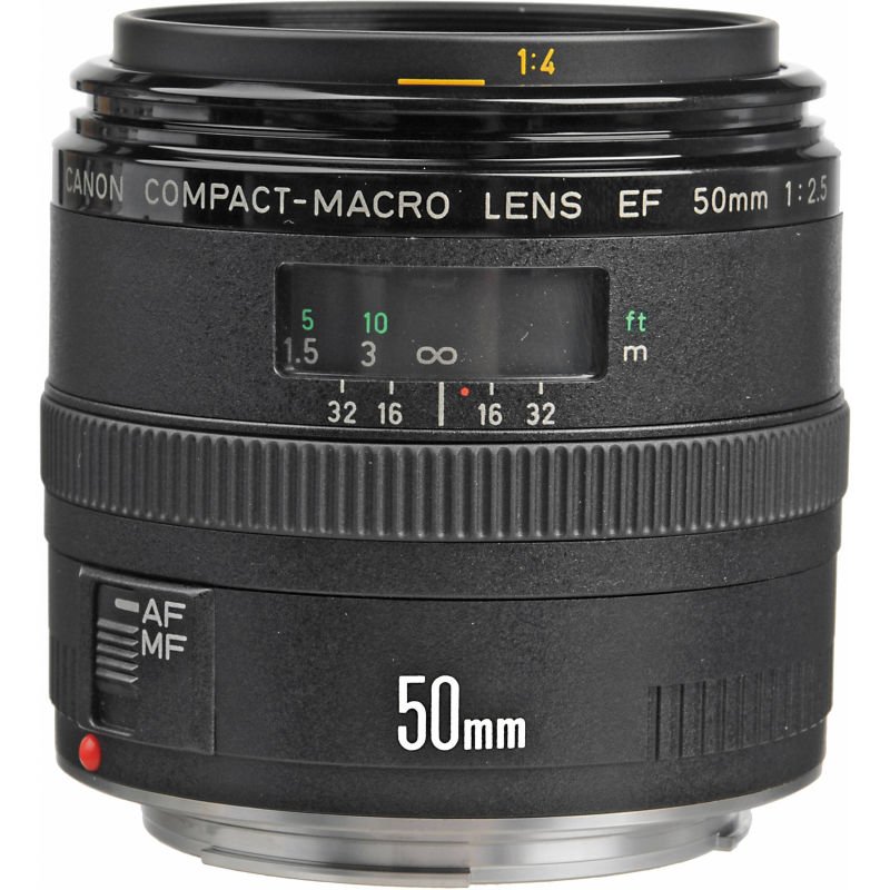 Objectif photo compact-macro lens ef 50mm 1:2.5