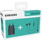 Pack chargeur usb-c 25w+ecouteur akg type c