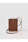 Sac bandouliere small smooth leather bag