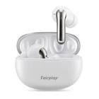 Ecouteurs bluetooth blanc portable