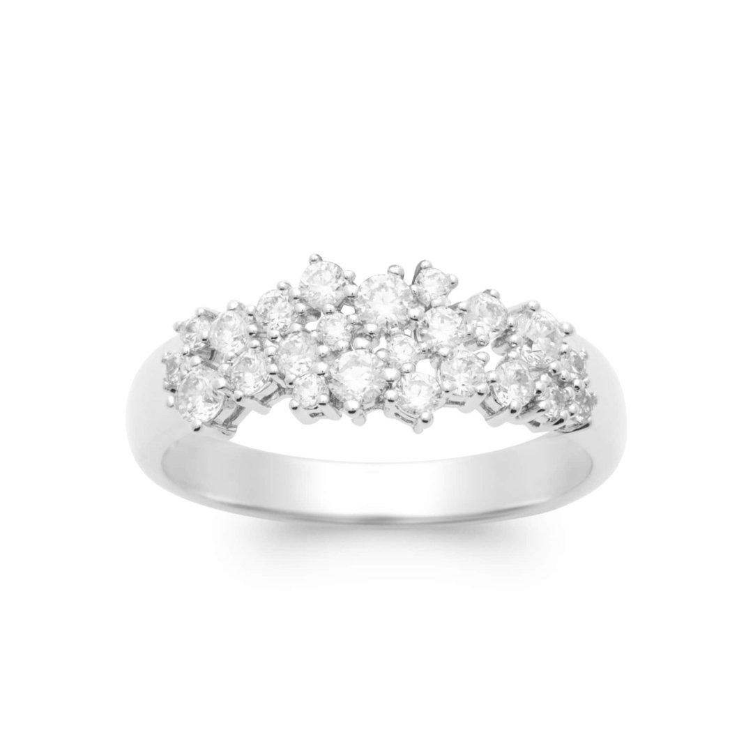 Bague argent 925 rhodie oz 1986510