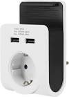 Chargeur double usb avec prise s emp601usb-f