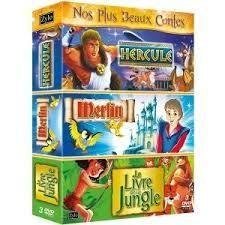 Coffret tri pack, vol. 4 : hercule , le livre de la jungle , merlin