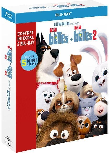 Universal pictures coffret comme des betes 1 et 2 blu-ray - 5053083205331