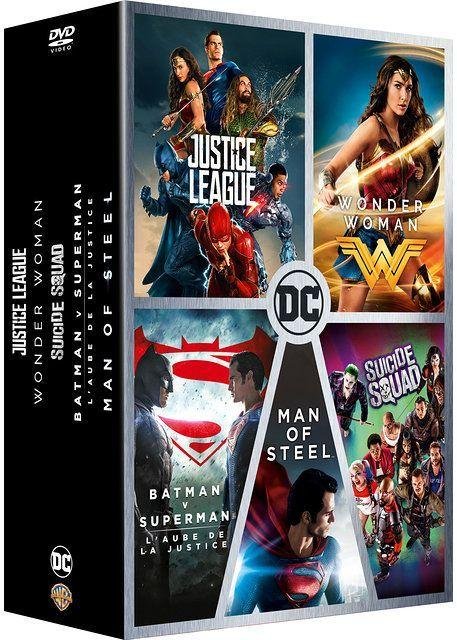 Dc universe l'integrale : justice league, wonder woman, suicide squad, batman v superman : l'au