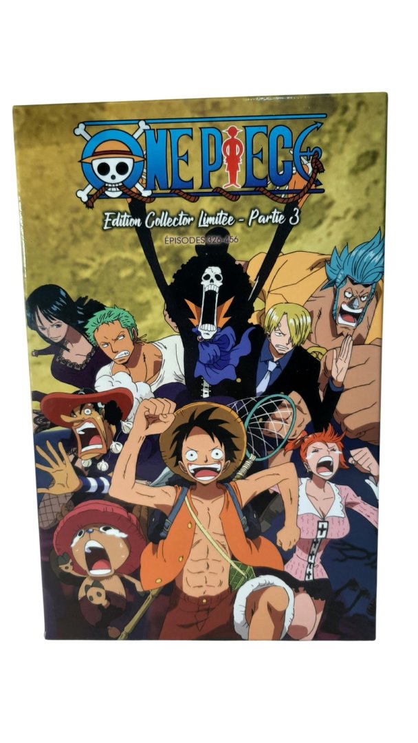 One piece - partie 3 (arc 10 a  13) - edition limitee collector - coffret a4 dvd - 131 episode