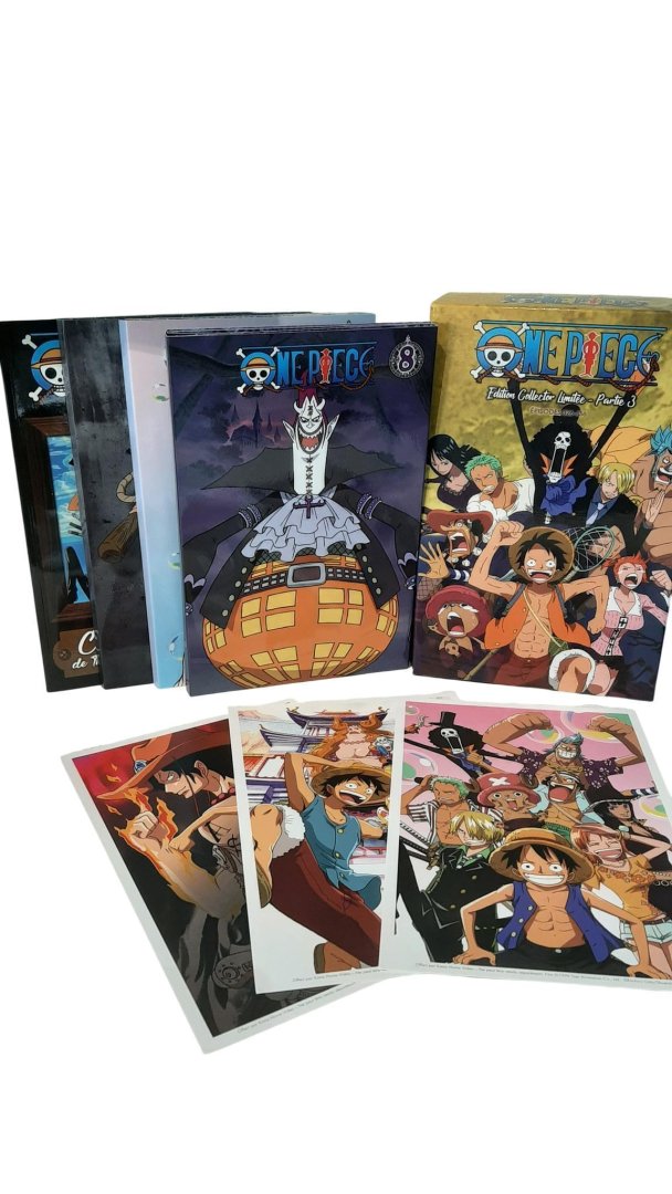 One piece - partie 3 (arc 10 a  13) - edition limitee collector - coffret a4 dvd - 131 episode