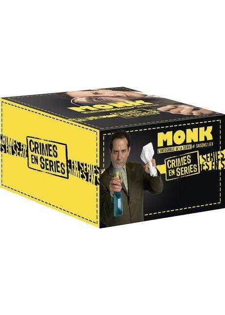 Coffret integrale monk, crimes en serie, saisons 1 a  8 [dvd]