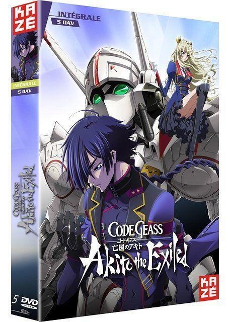 Code geass - integrale (5 oav) - akito the exiled - coffret dvd