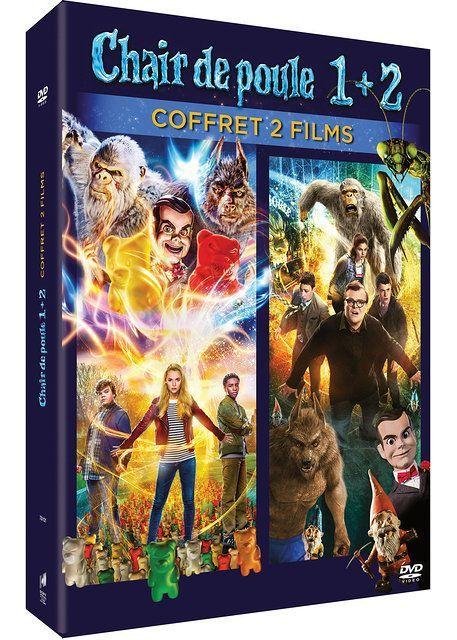 Chair de poule 1 + 2 - collection de 2 films (2015) - dvd
