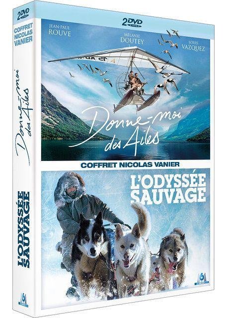 Coffret nicolas vanier : donne-moi des ailes + l''odyssee sauvage - dvd