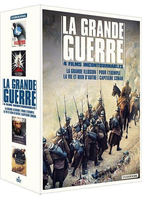 La grande guerre - 4 films incontournables : la grande illusion + pour l''exemple + la vie et ri