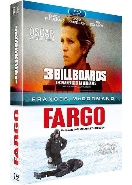 3 billboards - les panneaux de la vengeance + fargo - blu-ray