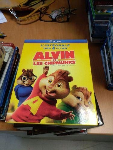 Alvin et les chipmunks - l''integrale des 4 films - blu-ray