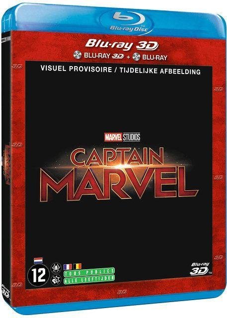 Captain marvel (2019) - blu-ray 3d