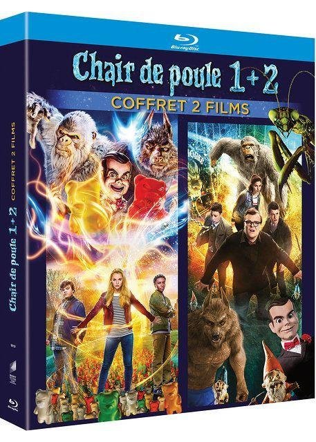 Chair de poule 1 + 2 - collection de 2 films (2015) - blu-ray