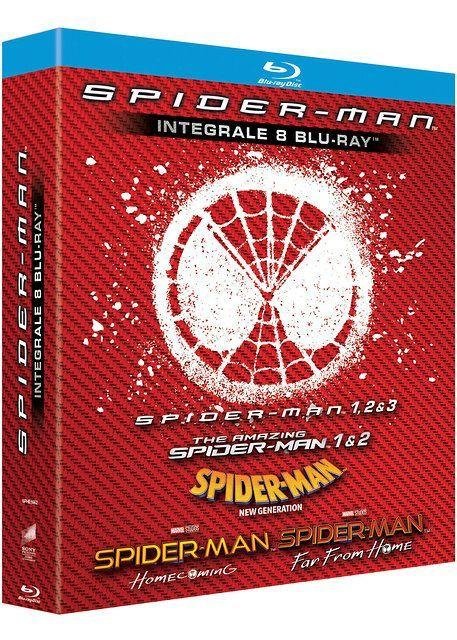 Spider-man - integrale 8 films - blu-ray