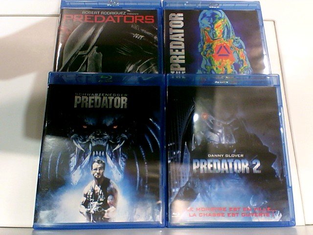 Predator : l''integrale des 4 films (2018) - blu-ray