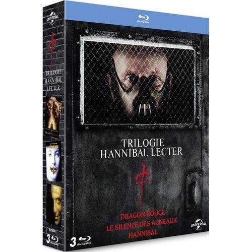 Hannibal lecter - la trilogie : le silence des agneaux + hannibal + dragon rouge - blu-ray