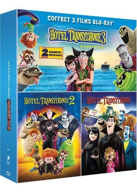 Hotel transylvanie - coffret 3 films (2012) - blu-ray
