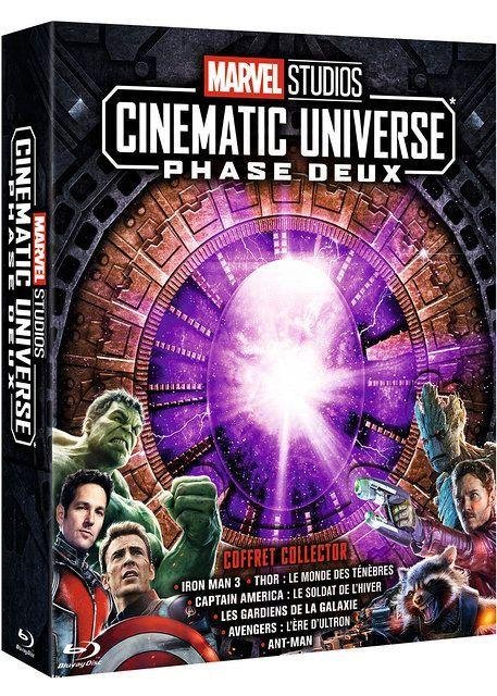 Marvel studios cinematic universe : phase 2 - 6 films - blu-ray