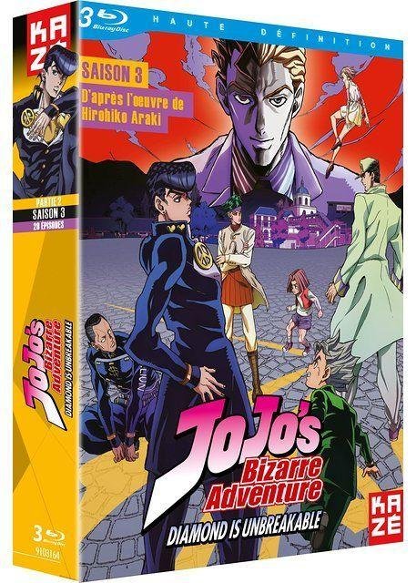 Jojo''s bizarre adventure - saison 3 : diamond is unbreakable, box 2/2 (2013) - blu-ray