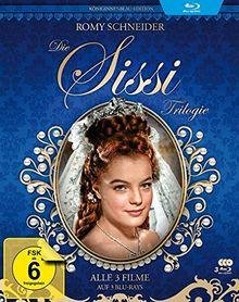 Sissi trilogie - koniginnenblau-edition - filmjuwelen [3 blu-rays]