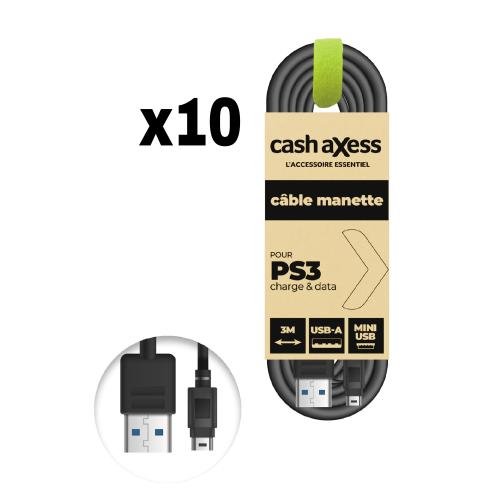 Cable usb-a/mini usb ps3/wii cecabusbaminipk