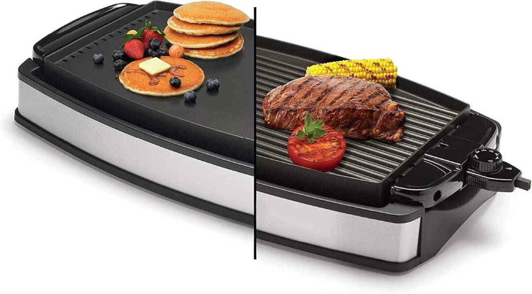 Autre petit electromenager parrilla reversible para carne y pescado