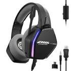 Casque gaming meteor black multiplateforme