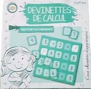 Jouet devinettes de calcul