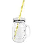 Verre paille inox