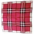Carre de soie golf rouge