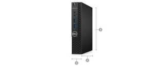 Unite centrale optiplex 3060 d10u intel core i5 @ 2.50 ghz 8go 500 go 250 go