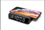 Acc chargeur reveil sans fil noir