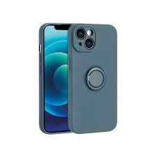Coque iPhone 16 pro finger grip bleu