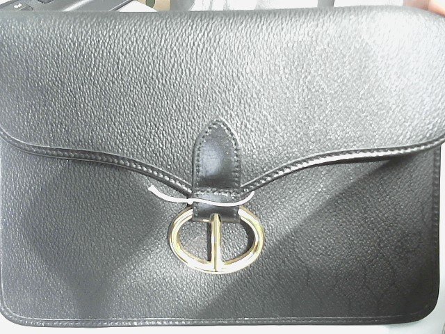 Pochette nid d'abeille noir