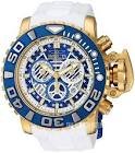 Montre de plongee sea hunter blue/rubber o58 mm 24934