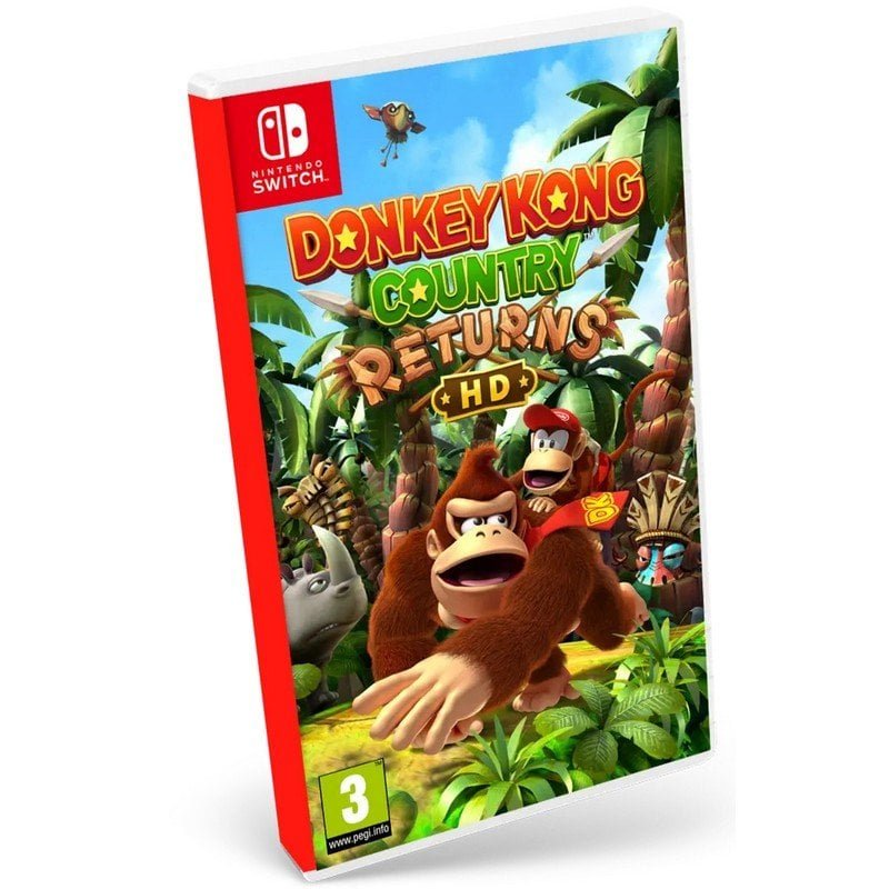 Jeu donkey kong country returns hd